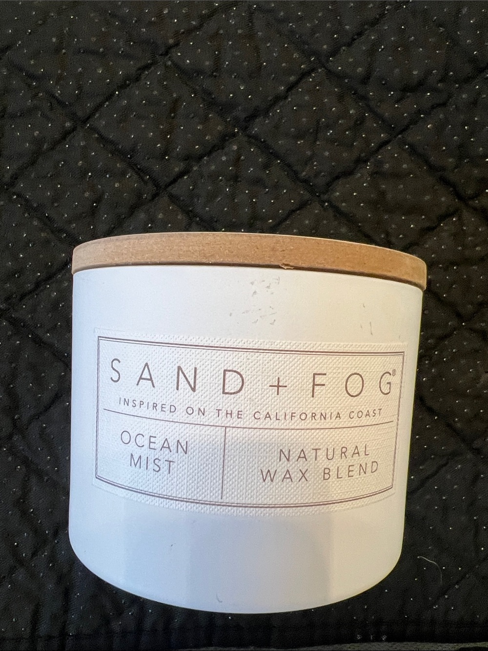 Sand + Fog Ocean Mist Natural Wax Candle — White
